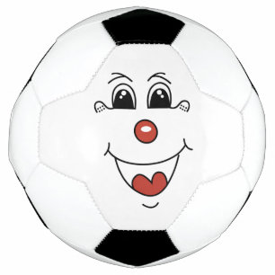 ピエロ顔 サッカーボール