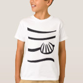 ピエロ魚の衣装ハロウィンの衣装のプレゼント Tシャツ (正面)