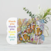 ピエロ魚パーティー#160411 サンキューカード (スタンド正面)