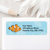 ピエロ魚住所 シール (インサイチュ)