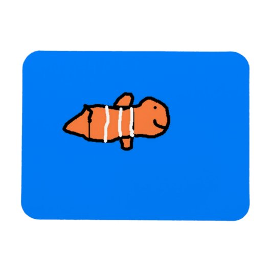 ピエロ魚磁石 マグネット (横)