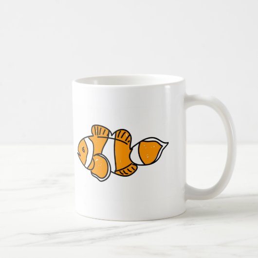 ピエロ魚 コーヒーマグカップ (右)