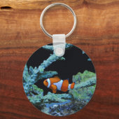 ピエロ魚inサンゴ キーホルダー (裏面)