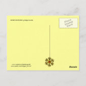 ピエロ黄 ポストカード (裏面)