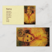 ピエロ黄 名刺 (正面/裏面)