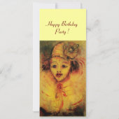 ピエロ黄 案内状 (裏面)