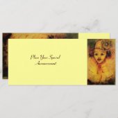 ピエロ黄 案内状 (正面/裏面)