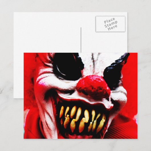 ピエロ1 pccna ポストカード (正面/裏面)