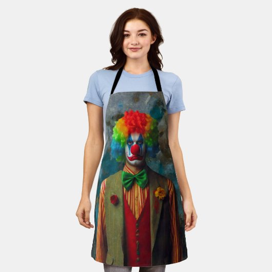 ピエロ2 エプロン (着用した状態)