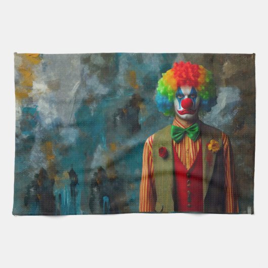 ピエロ2 キッチンタオル (横)