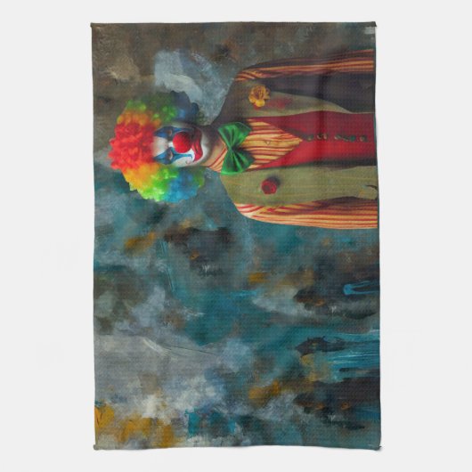 ピエロ2 キッチンタオル (縦)