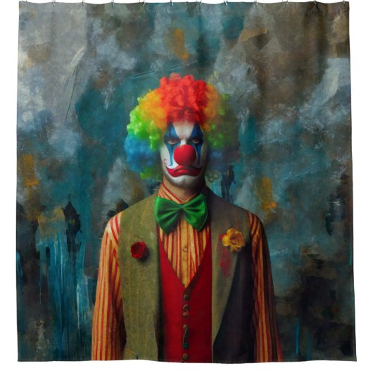 ピエロ2 シャワーカーテン (正面)