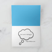 ピエロ45th誕生日ユーモア カード (内部)