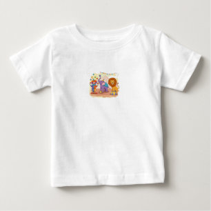 ピエロ&アニマルサーカスTシャツデザイン🎨🎭 ベビーTシャツ