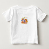ピエロ&アニマルサーカスTシャツデザイン🎨🎭 ベビーTシャツ (裏面)