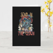 ピエロ カード (黄色い花)