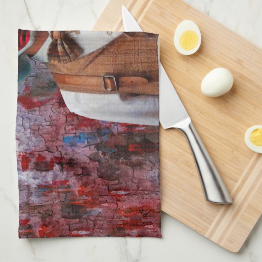 ピエロ キッチンタオル (四つ折り)