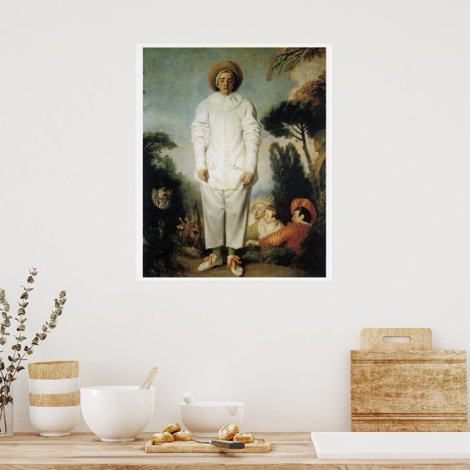 ピエロ：ギル ポスター (キッチン)