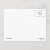 ピエロ、ゼブ、ピーコックサーカスのポスター ポストカード (裏面)