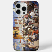 ピエロ・デラ・フランチェスカによるヘラクリウスの戦い Case-Mate iPhoneケース (裏面)