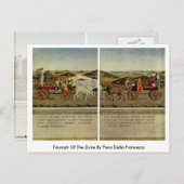 ピエロ・デラ・フランチェスカによる公爵の勝利 ポストカード (正面/裏面)
