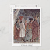 ピエロ・デラ・フランチェスカによる真の十字架の伝説 ポストカード (正面/裏面)