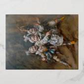 ピエロ – ホイルポストカード 箔シーズンポストカード (正面)