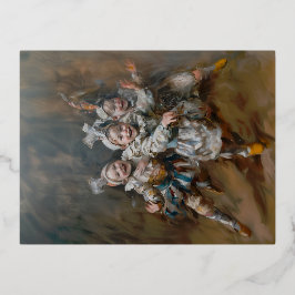 ピエロ – ホイルポストカード 箔シーズンポストカード