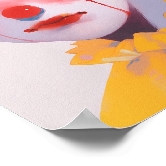 ピエロ ポスター (角)