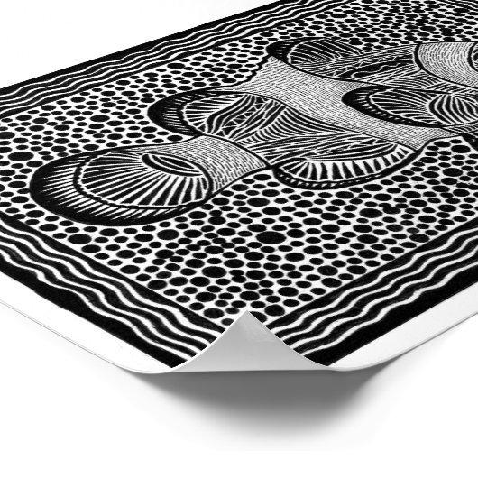 ピエロ ポスター (角)