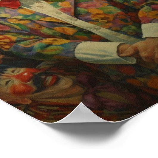 ピエロ ポスター (角)