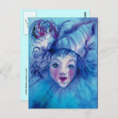 ピエロ ポストカード (正面/裏面)