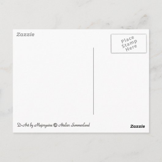 ピエロ ポストカード (裏面)