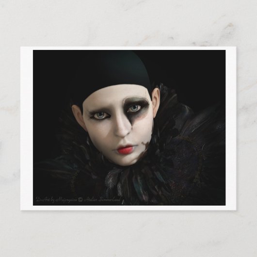 ピエロ ポストカード (正面)