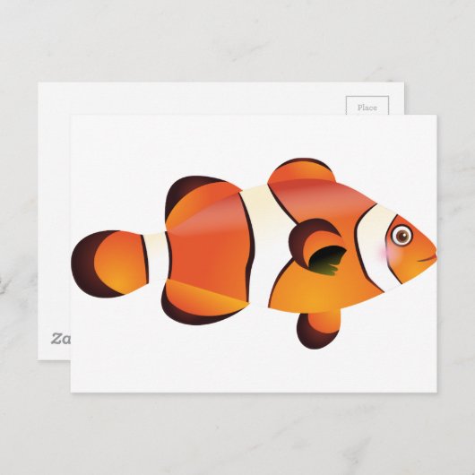 ピエロ ポストカード (正面/裏面)