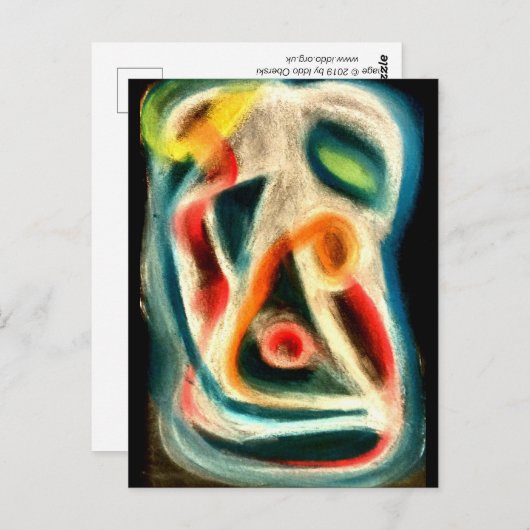 ピエロ ポストカード (正面/裏面)