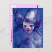 ピエロ ポストカード (正面/裏面)