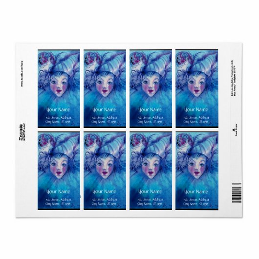 ピエロ ラベル (フルシート)