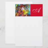 ピエロ / ヴェネツィアのカーニバルナイト 便箋 (正面/裏面)