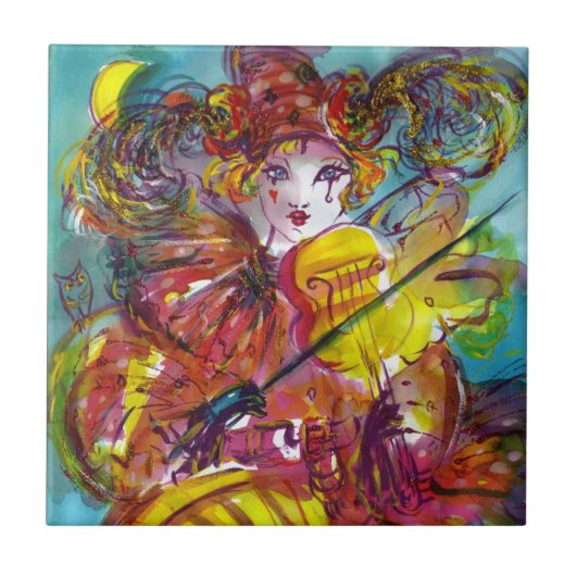 ピエロ/ヴェネツィアカーニバルナイト タイル (正面)