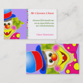 ピエロ 名刺 (正面/裏面)