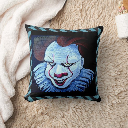 ピエロ：悪 クッション (ブランケット)