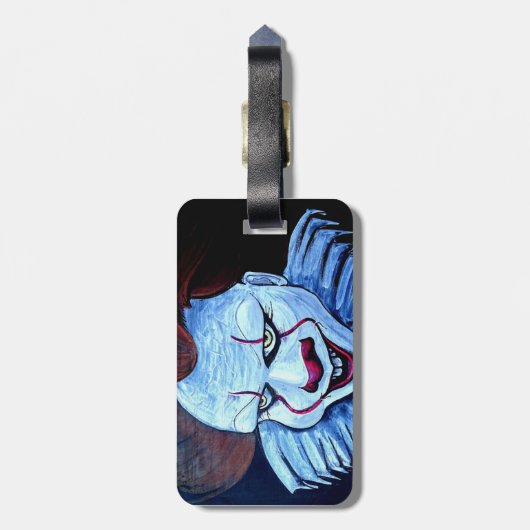 ピエロ:悪 ラゲッジタグ (裏面縦)