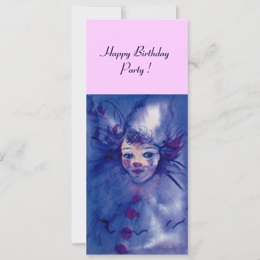 ピエロ 案内状 (裏面)