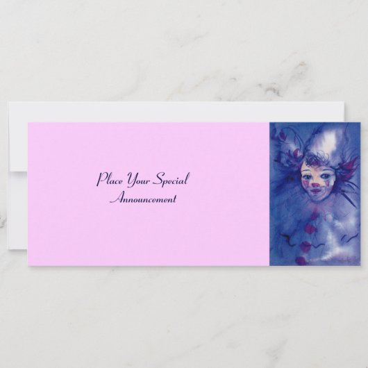 ピエロ 案内状 (正面)