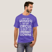 ピエロ 楽しい Tシャツ (正面フル)