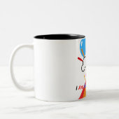 ピエロ：私は再び酔っ払っている ツートーンマグカップ (左)