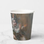 ピエロ – 紙カップサイズ236ml紙カップ 紙コップ (裏面)