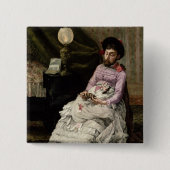 ピエロ 缶バッジ (正面)