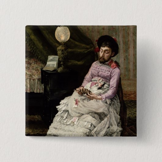 ピエロ 缶バッジ (正面)